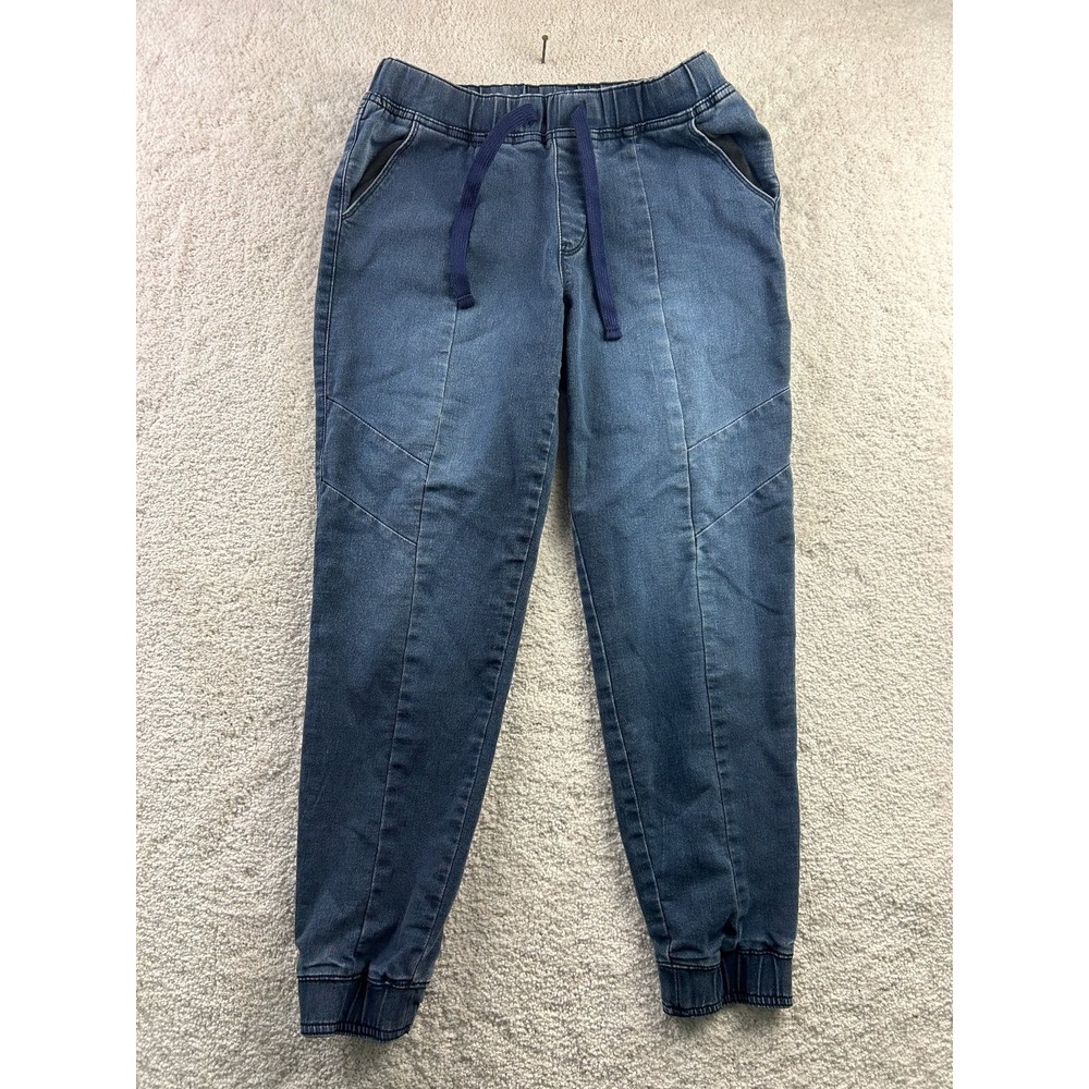 No Boundaries Women's Dark Wash M (7-9) Stretch Jogger‎ Jeans